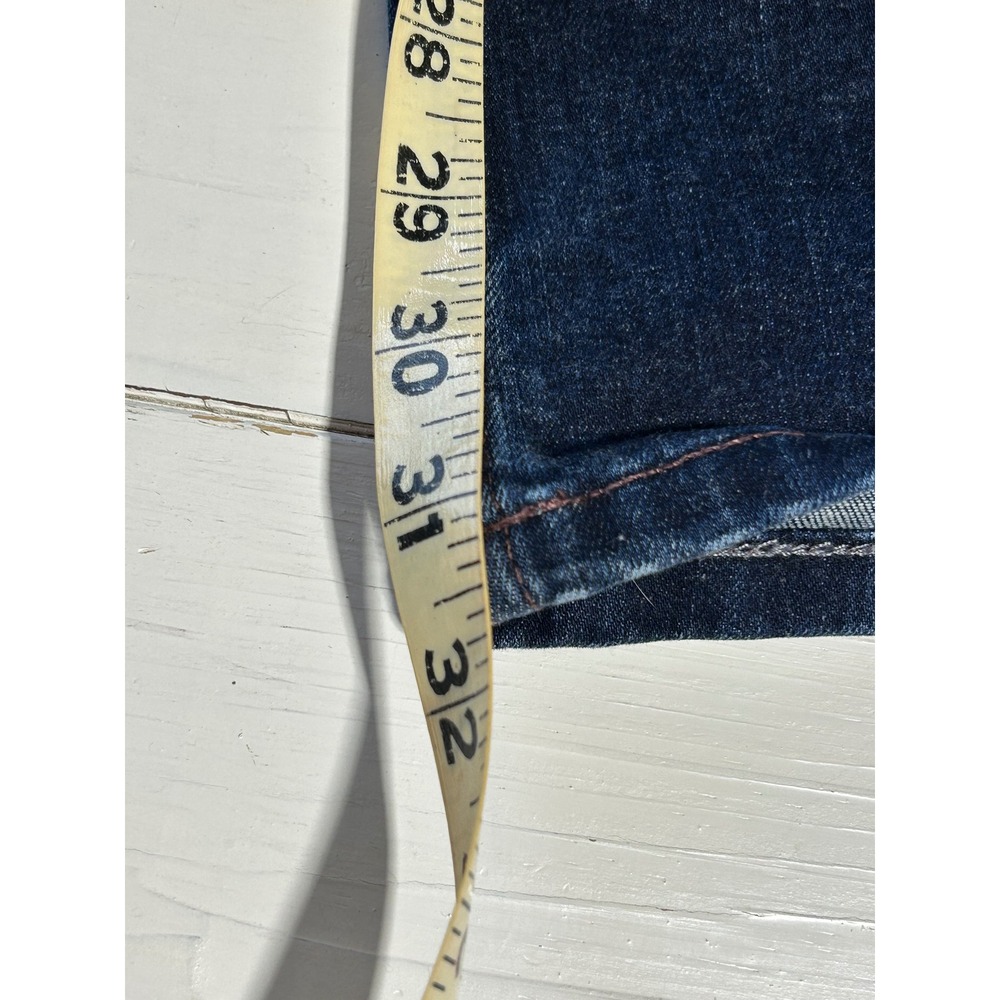 Kimes Ranch Audrey Dark Wash Flare Leg Western Jeans Size 0/32 Made in USA - Picture 8 of 11